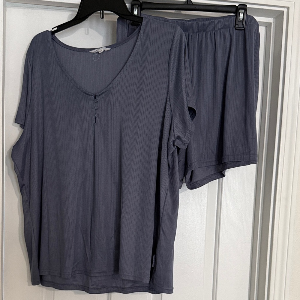 Danskin Women's Pajama Set in Blue